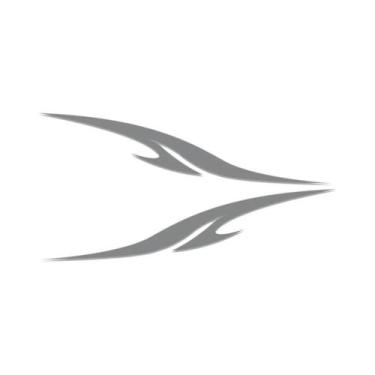 Imagem de Adesivos De Vinil Para Carros Esportivos De Corrida 2 Peças Decalques 