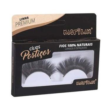 Imagem de Cílios Postiços Macrilan Fios Longos e Espaçados - CL7-3, 1 Par