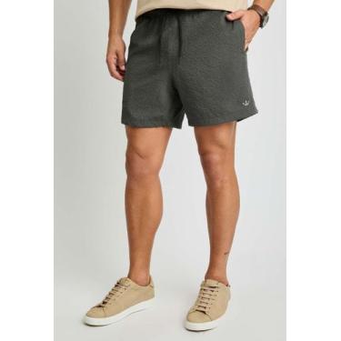 Imagem de Short Docthos Texturizado Anarruga, 008 chumbo, G
