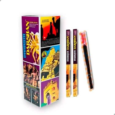 Imagem de Incenso  Bharath Darshan Box Com 25Cx De 7 Varetas