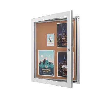 Imagem de Quadro de avisos fechado com trava