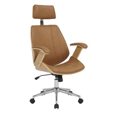 Imagem de Cadeira De Escritório Kopenhagen Presidente - Caramelo