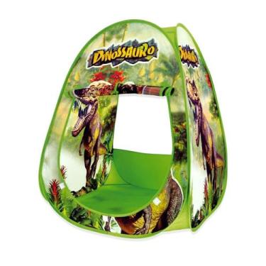 Imagem de Barraca Toca Infantil Dobrável Tenda Cabana Dinossauro - DM Toys