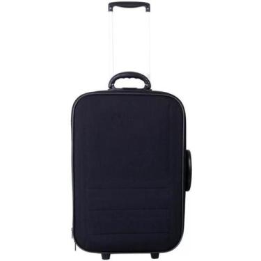 Imagem de Mala de Viagem Média com 2 rodinhas e 2 alças Paiva, Preto