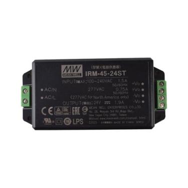 Imagem de Mean Well 45W MóDulo De Energia Verde Ac-Dc MontáVel Em Pcb Para Queda De Energia 48v Dc Fonte De AlimentaçãO Transformador De TensãO VariáVel 24V 1.9A (IRM-45-24ST 24V/1.9A/45.6W/Screw Terminal)