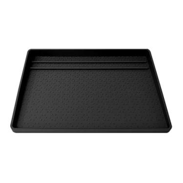 Imagem de FytStycale Tapete de Silicone para Cafeteira, Antiderrapante, Lavável E Multiuso, Ideal para Máquinas de Café Expresso E Escorredores de Louça, Preto