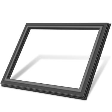 Imagem de LXun Gaxeta de porta de geladeira W10443324 WPW10443324 atualizada compatível com Whirlpool peça de porta de freezer para peça de vedação de porta Whirlpool W10180624 AP6021484 PS11754808 EAP11754808