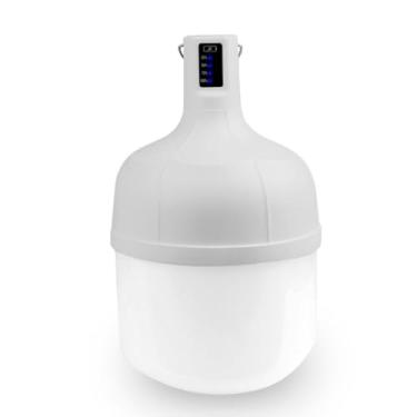 Imagem de Lâmpada Led Bulbo Alta Potência 48W Camping Recarregável USB