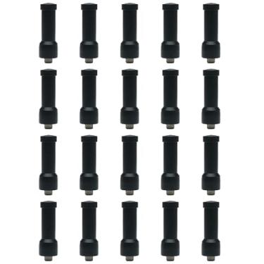 Imagem de BVMAG Antena UHF 400-470MHz Stubby Antena SMA fêmea para BaoFeng UV-5R BF-F8HP BF-888S Arcshell AR-5RM Kenwood TK-3140 TK-3170 TK-3160 Walkie Talkie Rádio bidirecional pacote com 20