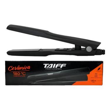 Imagem de Chapinha Prancha Taiff Clássica Cerâmica Preta 110v e 220v Bivolt B07w