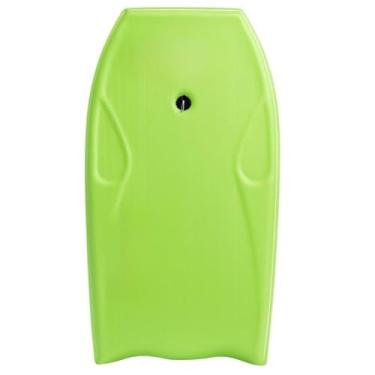 Imagem de Prancha de Surf, Prancha Bodyboard Semi e Fundo Rigido, 100cmx Largura 53cm X Espessura 6,7 Cm(Verde,Leash Punho Amador Maré)
