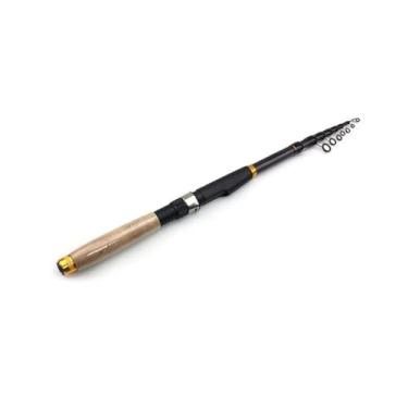 Imagem de Vara de Pesca de Viagem Vara de pesca multifuncional carbono, vara telescópica viagem, equipamento ultracurto(3.6m)