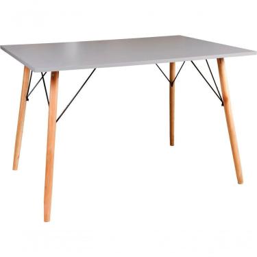Imagem de Mesa Eames Eiffel Retangular 90 X 120 Cm Cinza