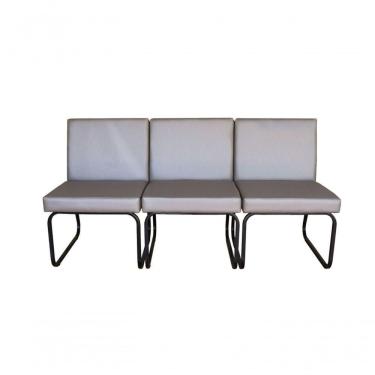 Imagem de Sofá Para Sala De Espera E Recepção Linha Foggia Bege