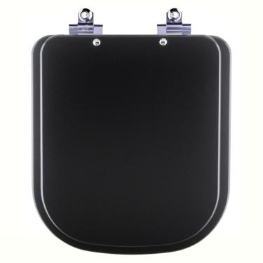 Imagem de Assento Sanitário Soft Close Axis ébano Fosco (preto Fosco) Para Vaso Deca