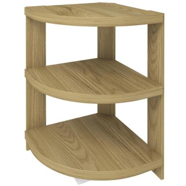 Imagem de Estante Multiuso Com 03 Prateleiras Wind A02 72X49 Olmo