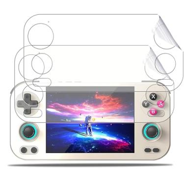 Imagem de NOUKAJU [Pacote com 2] Protetor de tela para console de jogos RG476H, película protetora HD, dureza 6h, arranhões, anti-impressão digital, película protetora para console de jogos portátil retrô