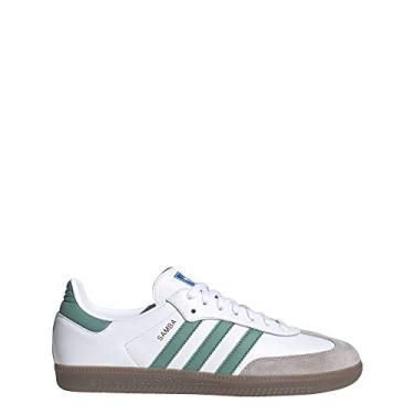 Imagem de adidas Sapatos de samba masculinos, Branco nuvem/Future Hydro/Clear Grani, 44