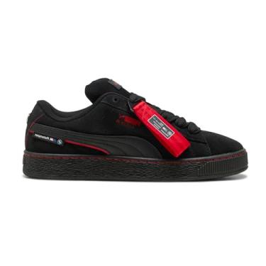 Imagem de PUMA BMW MMS Suede XL Tênis masculino, Puma Preto/vermelho pop, 42
