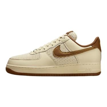 Imagem de Nike Tênis masculino Air Force 1 '07 LV8 (IB7719-113, leite de coco/canyon dourado/bronze britânico claro), Leite de coco/canyon ouro/bronze britânico claro, 37