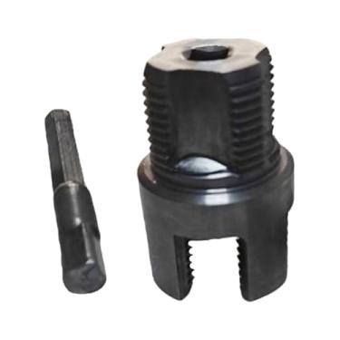 Imagem de RNXRZANK Ferramenta para Rosquear Mangueiras PPR, Ferramenta de Encanamento para Manutenção, Haste Hexagonal de Ferro, Corte de Rosca Interna E Externa, Projet, M25