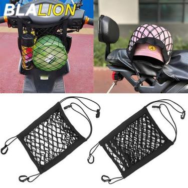 Imagem de Caixa de armazenamento de capacete de motocicleta, rede de bagagem, ga