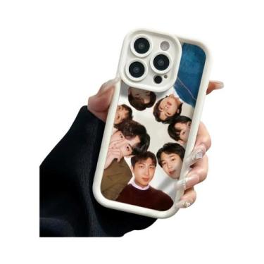 Imagem de 1 PC KPOP B-Bts Capa de telefone para iPhone 16 15 14 13 Pro Max 11 12