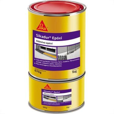 Imagem de Sikadur Epoxi 1Kg Lata 499358
