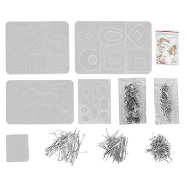 Imagem de Conjuntos de moldes de fundição de silicone para joias, faça você mesmo, pingentes, kits de ferramentas, suprimentos para entusiastas de artesanato, iniciantes e profissionais
