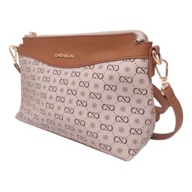 Imagem de Bolsa Feminina Textura Macia Espaçosa Segura Chenson M