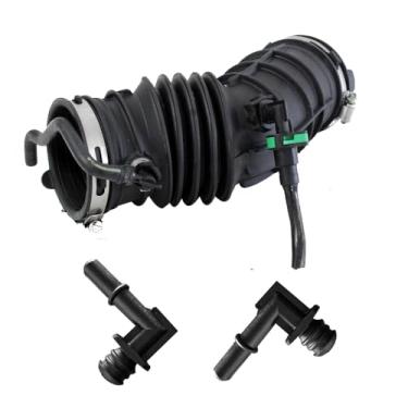 Imagem de Fongsky Emenda da mangueira do corpo do acelerador de admissão do tubo de fluxo de ar de borracha, compatível com Ford KUGA compatível com Ford Focus 1.5T, F1F1-9R504AB