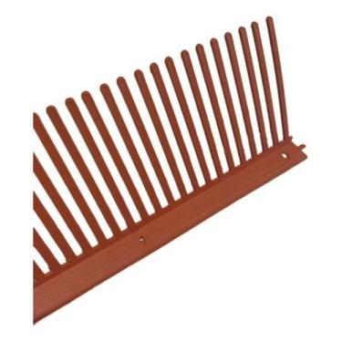 Imagem de 50 Passarinheira Universal Plástica Telhas Vão Forro Marrom - Wlplast