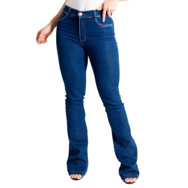Imagem de Calça Jeans Sawary Boot Cut - 280274 - Azul médio 42-Feminino