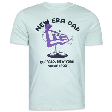 Imagem de Camiseta New Era Regular Anded World Of Logos Masculino-Masculino
