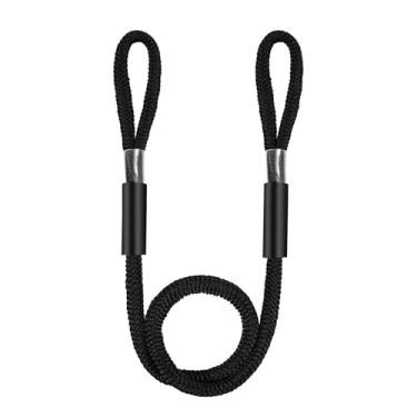 Imagem de YIJU Cabo de amarração portátil de nylon de 5/8" ao desgaste para barcos de pesca, canoas, iates, camping e lanchas.