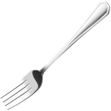 Imagem de Garfo de sobremesa para comer bolo, Inox, com dentes, leve e resistente, perfeito, polido, compacto, duradouro