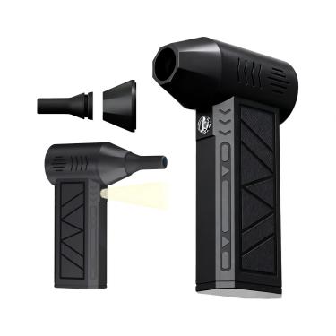 Imagem de Mini Soprador De Ar Portátil 130000 Rpm, Jet Fan Ventilador Recarregável, Para ar livre, Limpeza De Eletrônicos, Infláveis, Uso Doméstico