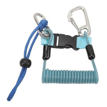 Imagem de KIMISS Corda de Gancho de Mergulho-corda de Mola Anti-perda de Aço Inoxidável para Câmera de Mergulho, Equipamento de Mergulho e Fotografia Subaquática (#1)