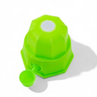 Imagem de Bebedouro para Gatos e Cachorros 2,3L – Anti Molhar Pelos, Antiderrapante(Verde)