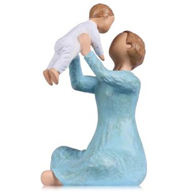 Imagem de DrivShade Presentes para avó - estatueta de avó, presente de avó pela primeira vez, aniversário, dia das mães, lembrança de escultura de resina pintada à mão