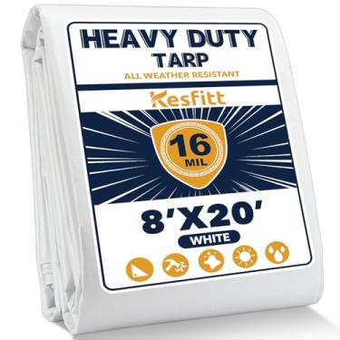 Imagem de Lonas resistentes à prova d'água com ilhós a cada 59,9 cm, lona de plástico de espessura 420D, resistente a UV e resistente a rasgos, bordas reforçadas para barraca de acampamento de piscina externa