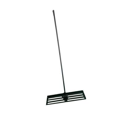 Imagem de Stgfyxgs Ancinho nivelador de gramado, ferramenta de nivelamento, ancinho de jardinagem para pasto e pátio, 75x25x183cm