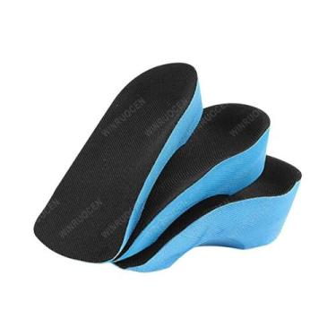 Imagem de Palmilha Ortopédica Invisível Com Suporte Para Arco, Elevação De Calca
