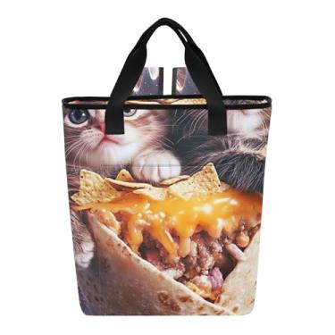 Imagem de Joitme Cute Cats Space Hot Cold Bags isolada 36 latas mochila de acampamento para mulheres 35 x 14 cm x 40 cm