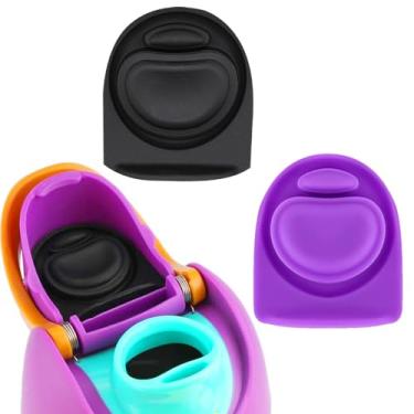 Imagem de GIcGIeo 2 peças de rolha de substituição compatível com Owala FreeSip 947 ml, tampa superior de garrafa de água para Owala 16/19/24/32/1,389 g, tampa de vedação de garrafa de vedação, peças de tampão