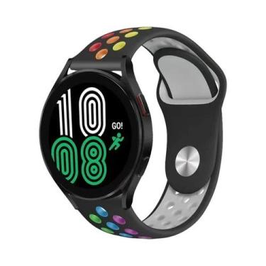 Imagem de Pulseira De Silicone Respirável De 20 22mm Para Amazfit Cheetah pro GT