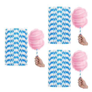 Imagem de Mobestech 150 Unidades de Palitos de Papel para Algodão-doce, Acessórios Resistentes para Máquinas de Algodão-doce, Suprimentos Comerciais para Festas E Eventos.