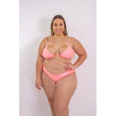 Imagem de Biquini calcinha alta borboleta fio duplo verao 2025 plus size top com