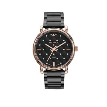 Imagem de Relógio Technos Feminino Brilho Bicolor - 2039CP/5P
