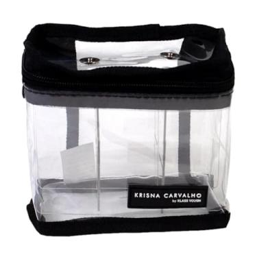 Imagem de Klass Vough Mini Nécessaire Organizador Com Divisórias Krisna Transparente